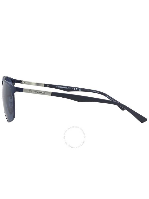 Emporio Armani Dark Blue Rectangular Men's Sunglasses EA2094 301880 60 - EMPORIO ARMANI - BALAAN 3