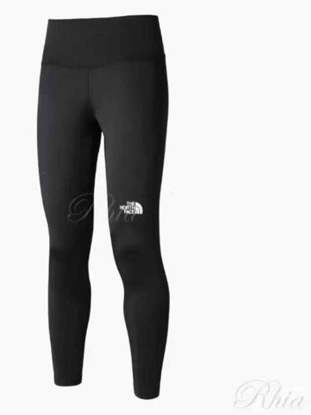 Women Flex High Rice Tight Leggings Black - THE NORTH FACE - BALAAN 2