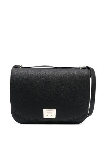 Embossed Logo Mini Cross Bag Black - EMPORIO ARMANI - BALAAN 1