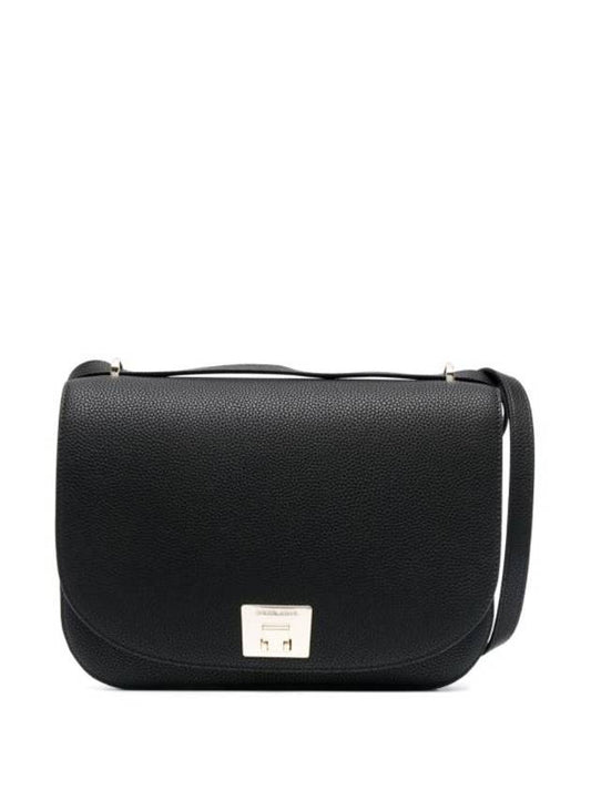 embossed logo mini shoulder bag black - EMPORIO ARMANI - BALAAN.