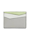 Puzzle Plain Classic Calfskin Card Wallet Grey - LOEWE - BALAAN 4