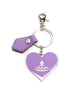 Heart Logo Keyring Purple - VIVIENNE WESTWOOD - BALAAN 1