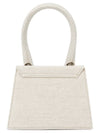 Le Chiquito Moyen Signature Tote Bag Light Greige - JACQUEMUS - BALAAN 5