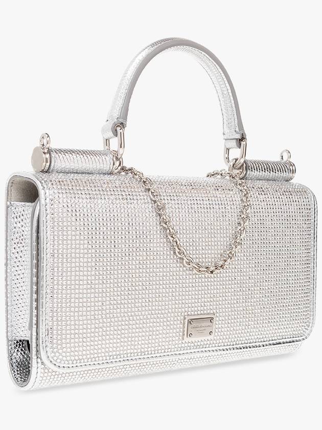 crystal decorated logo mini bag BI3259AN241 - DOLCE&GABBANA - BALAAN 5