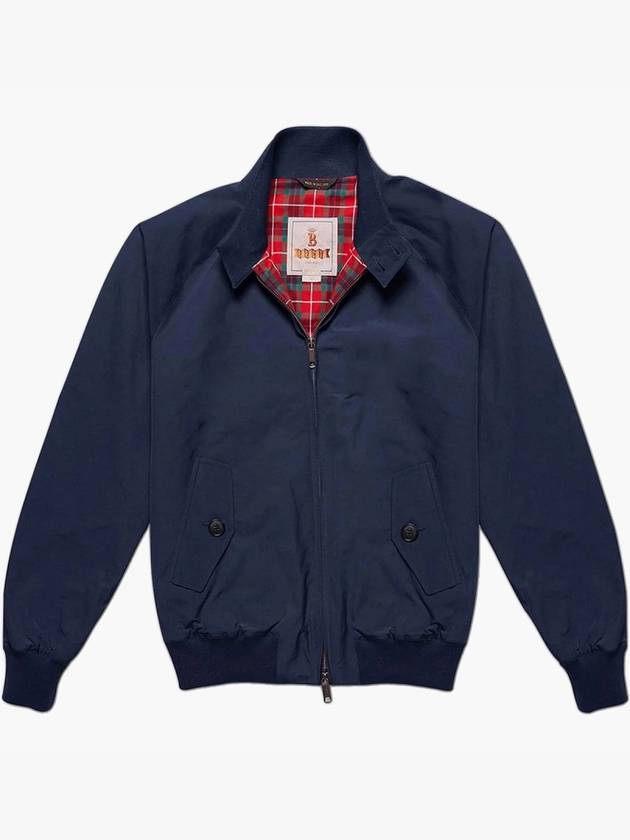 G9 Classic Original Harrington Zip-Up Jacket Navy - BARACUTA - BALAAN 2