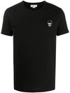 Skull Poker Graphic Print Short Sleeve T-Shirt Black - ALEXANDER MCQUEEN - BALAAN 3