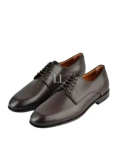 Lace-Up Leather Classic Loafers Brown - SALVATORE FERRAGAMO - BALAAN 2