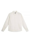 SLIM LS COMFORT TENCEL SHIRT FMST10241 A003 Men's slim long sleeve comfort tencel shirt - J.LINDEBERG - BALAAN 2