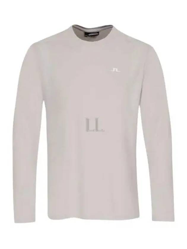 Elion Logo Long Sleeve T-Shirt Moonbeam - J.LINDEBERG - BALAAN 2