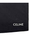 Logo Print Nylon Swimming Shorts Black - CELINE - BALAAN 4