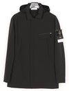 Light Soft Shell Long Zip-up Jacket Black - STONE ISLAND - BALAAN 2