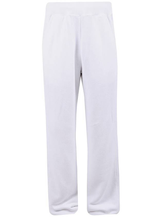 Studios Reverse Label Training Pants Optic White - ACNE STUDIOS - BALAAN.