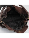 Dark brown shoulder bag - BURBERRY - BALAAN 6