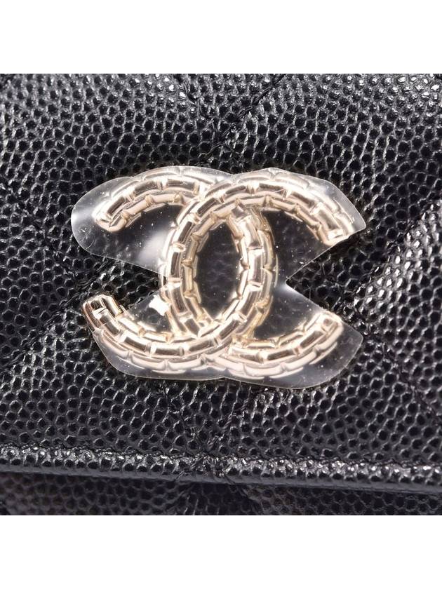 Unused as of August 24 Workshop Collection Big CC Card Wallet AS4093 - CHANEL - BALAAN 6