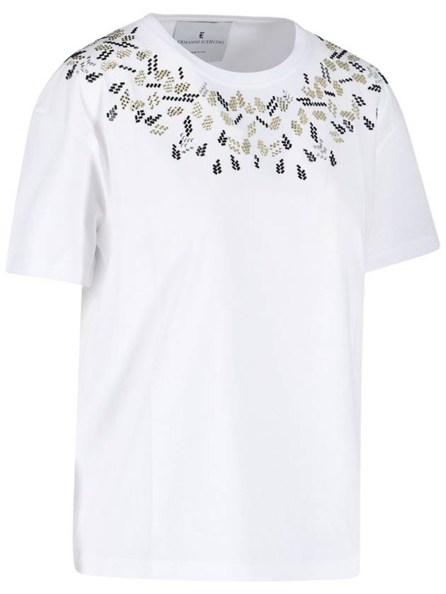 Ermanno Scervino T-shirts and Polos White - ERMANNO SCERVINO - BALAAN 2