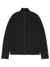 Stellina Knit Zip-Up Cardigan Black - STONE ISLAND - BALAAN 2