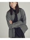 Women's Rustle Shirt Gray - MOTH - BALAAN 2