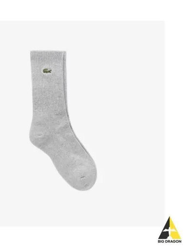 Sports socks melange gray - LACOSTE - BALAAN 1