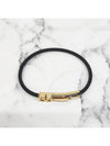 V logo signature bracelet bracelet black 4Y2J0R51 ZBL 0NO - VALENTINO - BALAAN 5