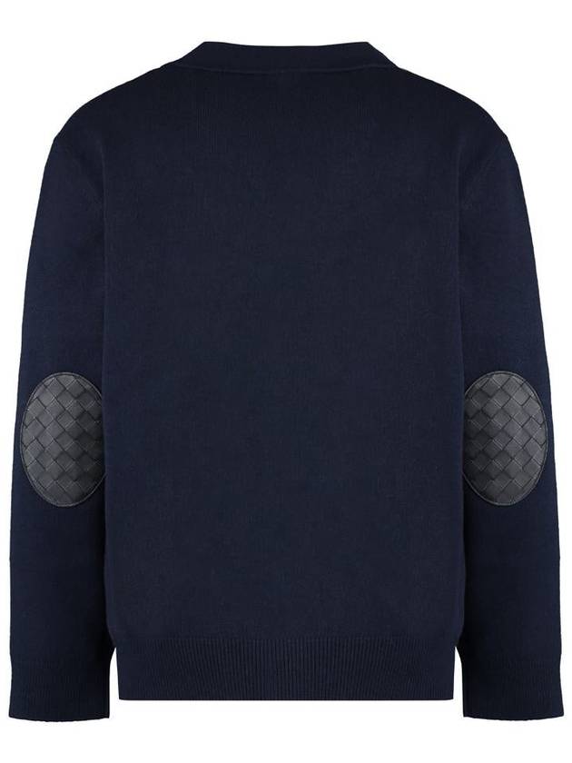 Classic Cashmere Cardigan Navy - BOTTEGA VENETA - BALAAN 3