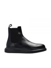 Men's Hybrid Chelsea Boots Black - ALEXANDER MCQUEEN - BALAAN.