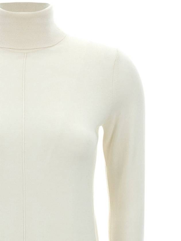 Chloé Logo Embroidery Turtleneck Sweater - CHLOE - BALAAN 3