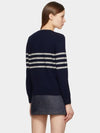 Georgia Georgia striped knit top navy - A.P.C. - BALAAN 5