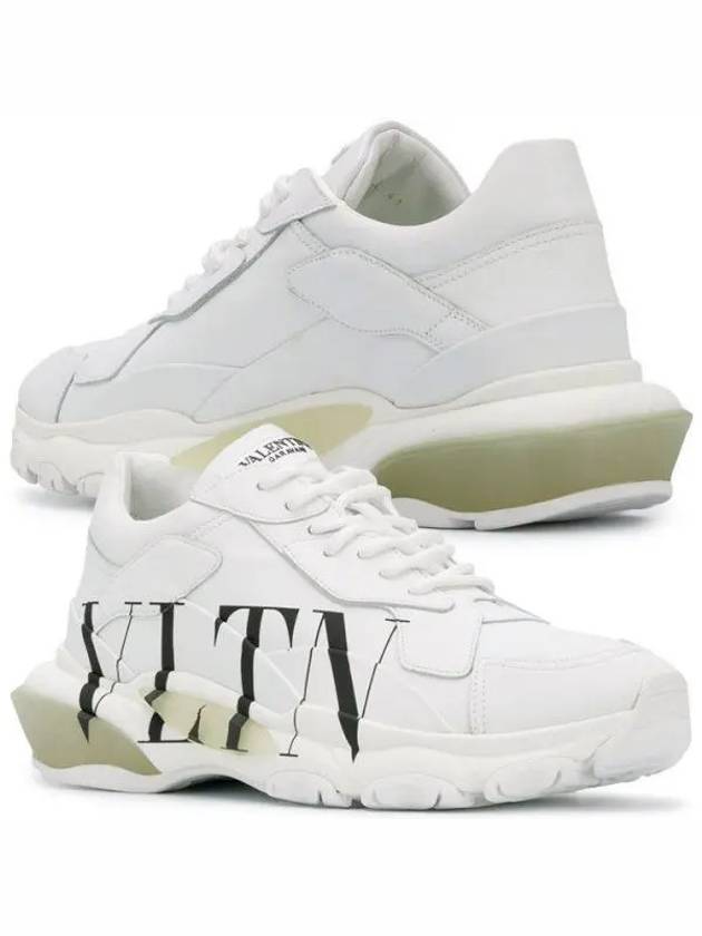 Bounce Low-Top Sneakers White - VALENTINO - BALAAN 2