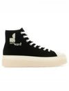 Austen High Top Sneaker Black - ISABEL MARANT - BALAAN 2