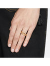 CD Navy Metal Ring Gold - DIOR - BALAAN 3