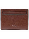 Logo Heritage Full Grain Card Wallet Brown - MULBERRY - BALAAN 5