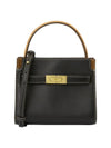 Lee Radziwill Leather Tote Bag Black - TORY BURCH - BALAAN 1