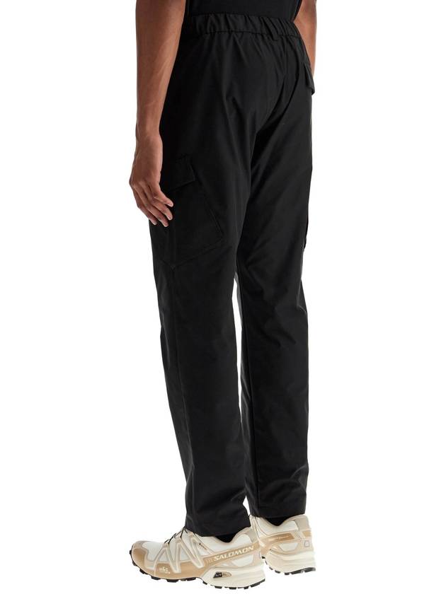 black polyester pants with patch pockets - HERNO - BALAAN 3