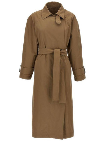 Brunello Cucinelli Techno Canvas Trench Coat - BRUNELLO CUCINELLI - BALAAN 1