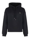 Bold Fox Head Patch Comfort Hoodie Black - MAISON KITSUNE - BALAAN 2