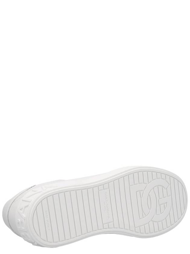 Portofino Calfskin Low Top Sneakers White - DOLCE&GABBANA - BALAAN 6