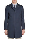 Men's Mackintosh Bal Collar Classic Single Coat Navy - THOM BROWNE - BALAAN 3