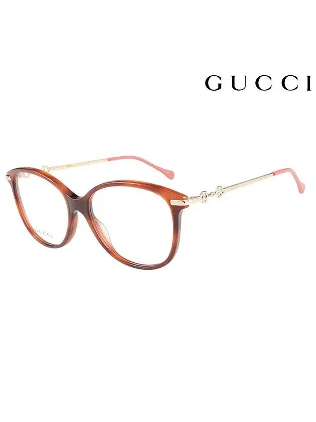 Eyewear Cat Eye Glasses Brown - GUCCI - BALAAN.