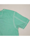 Piece Dyed Short Sleeve T-Shirt Green - CP COMPANY - BALAAN 10