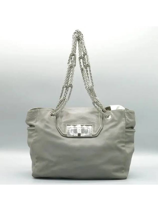 Gray color shoulder bag - CHANEL - BALAAN 1