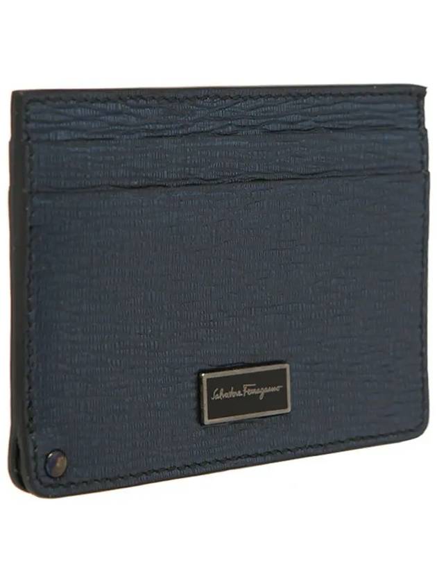 Revival Card Wallet Navy - SALVATORE FERRAGAMO - BALAAN 4