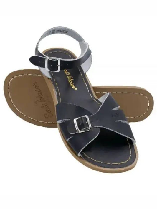 Classic Sandals Black - SALT WATER - BALAAN.
