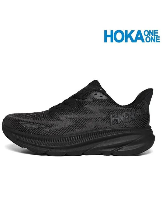 Clifton 9 Low Top Sneakers Black - HOKA ONE ONE - BALAAN 2