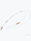 20062162 Metropolitan Cross 18K Pink Gold Necklace - DAMIANI - BALAAN 2