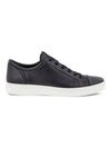 Soft 7 M Low Top Sneakers Black - ECCO - BALAAN 1
