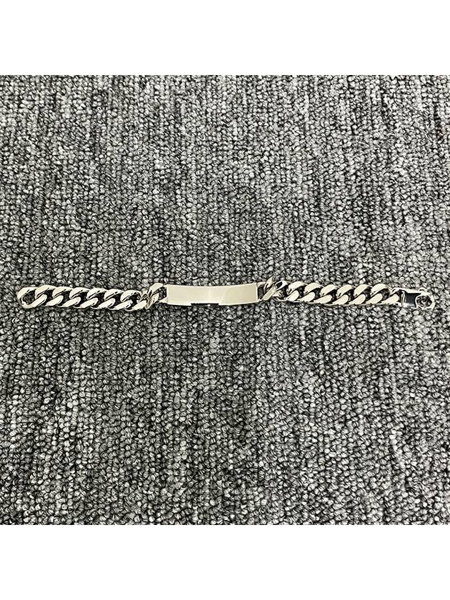 Classic Chain Brass Bracelet Palladium - MAISON MARGIELA - BALAAN 7