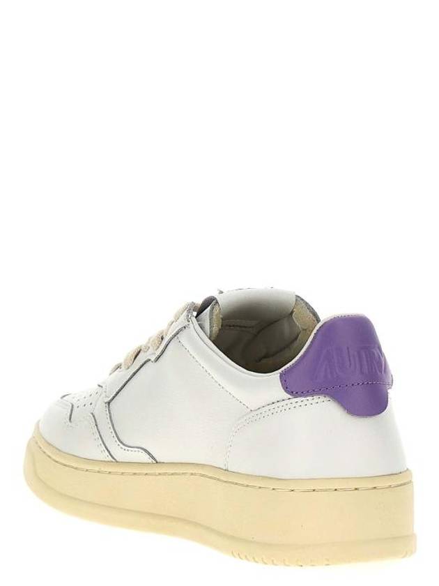 Men's Medalist Leather Low Top Sneakers White - AUTRY - BALAAN 4