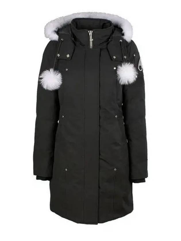 Original Stirling Parka White Shearling Black - MOOSE KNUCKLES - BALAAN 2