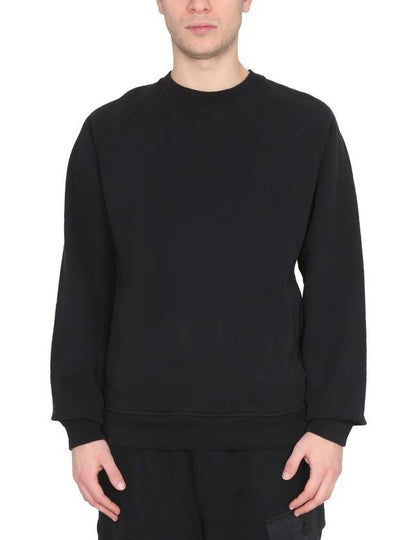 Men's Felpa Chiusa Girocollo Sweatshirt Black - TEN C - BALAAN 2