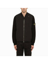 Stellina Compass Logo Zip Up Vest Black - STONE ISLAND - BALAAN 1